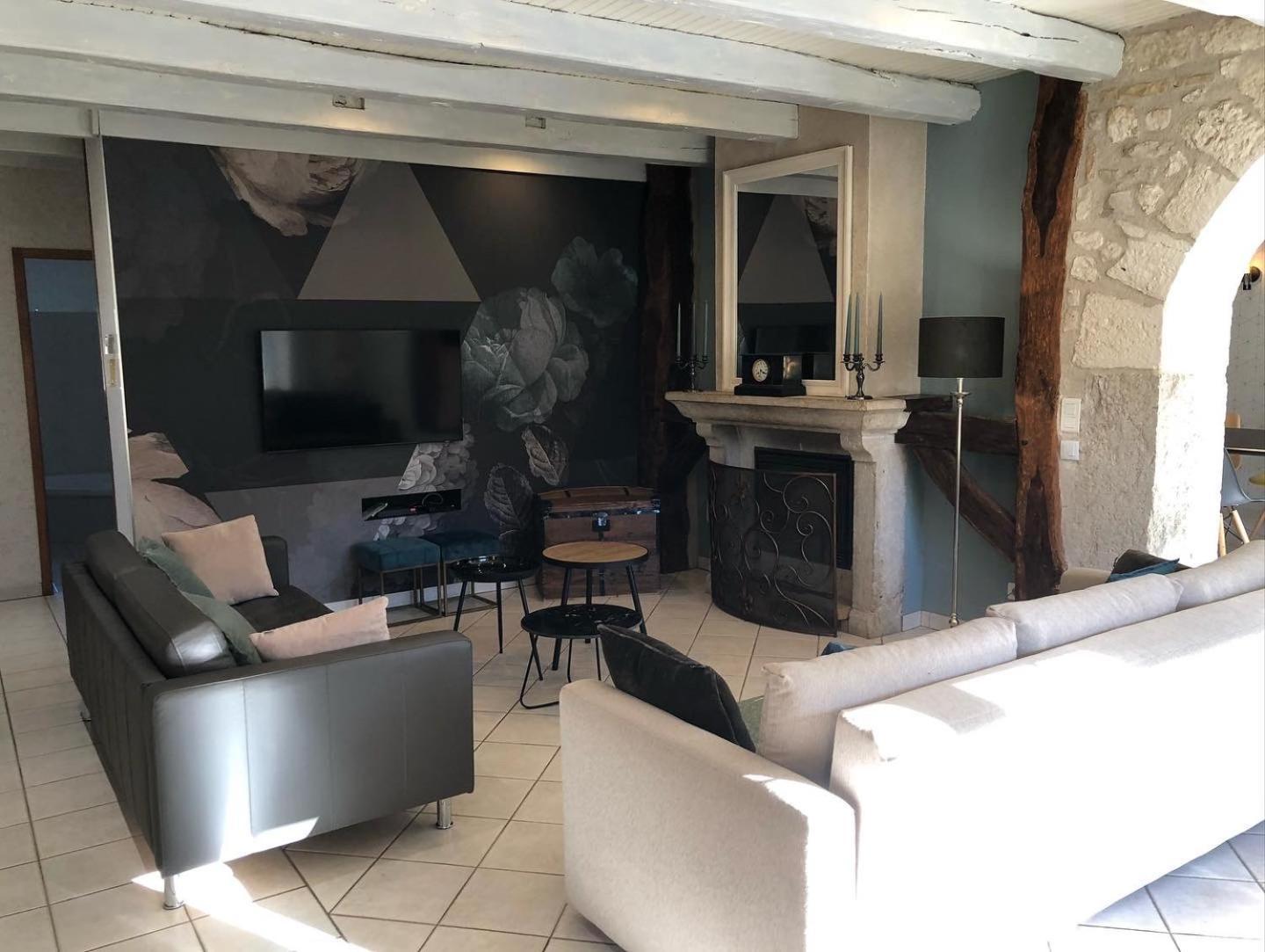 Gite De L'Ancheronne 12 Couchages Spa Lavans-sur-Valouse エクステリア 写真