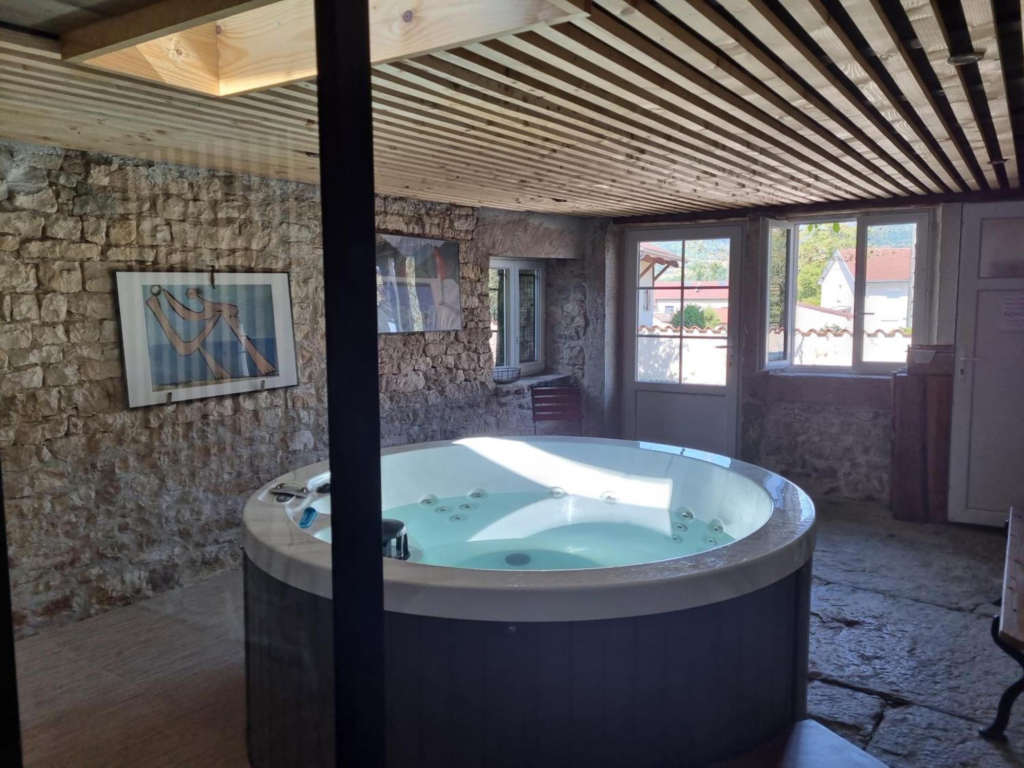 Gite De L'Ancheronne 12 Couchages Spa Lavans-sur-Valouse エクステリア 写真
